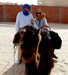 Geoffrey Wansell with Fabiana and Zeydoun