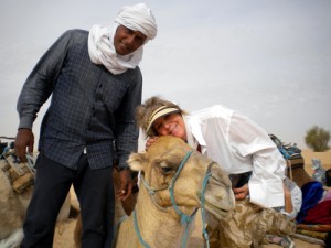 Jacqui with Adel and Lahajah